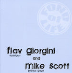 the album cover for Flav Giorgini - Flav Giorgini and Mike Scott