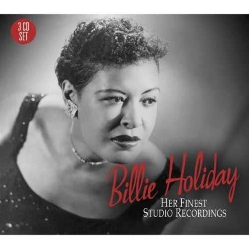 the album cover for Billy Holiday - Her Finest Studio Recordings [Import]