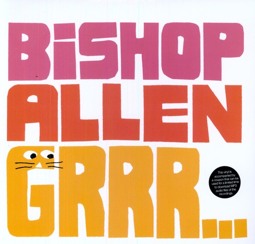 the album cover for Bishop Allen - Grrr...