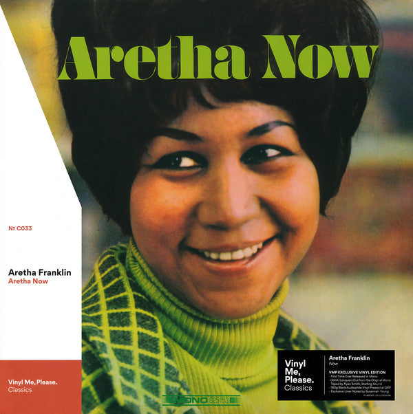 Aretha Franklin : Aretha Now (LP, Album, Mono, Club, RE, RM, 180)