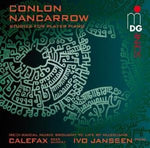 the album cover for C. NANCARROW - Studies for Player Piano Arranged for Wind Quintet