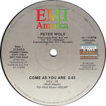 Peter Wolf : Come As You Are (12", Maxi, Promo)