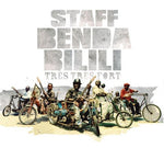 the album cover for Staff Benda Bilili - Tres Tres Fort