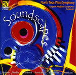the album cover for North Texas Wind Symphony - North Texas Wind Symphony : Soundscapes