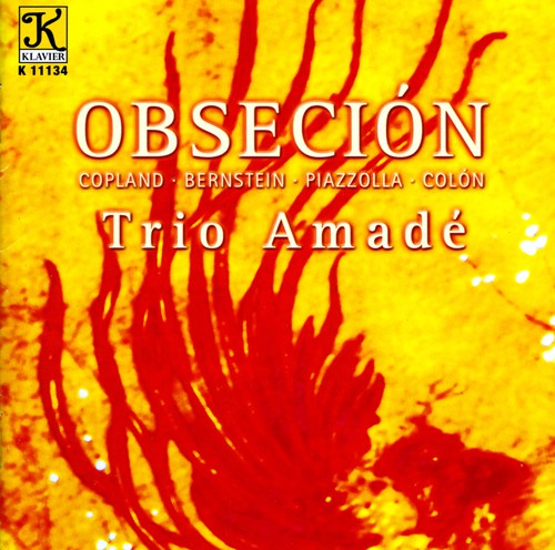 the album cover for Amade - Trio Amade : Obsecion