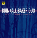 the album cover for Roger Drinkall - Drinkall/Baker : Aphorisms