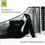 the album cover for Jennifer Paul - Couperin, A. : Music of Armand-Louis Couperin