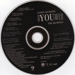 Janet Jackson : Miss You Much (The Remixes) (CD, Single, Promo)
