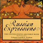 the album cover for United States Air Force Band - Russian Expressions