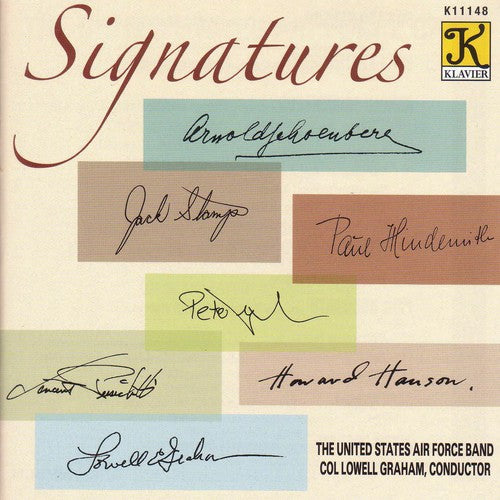 the album cover for United States Air Force Band - Signatures