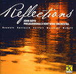the album cover for Philharmonia a Vent - Reflections
