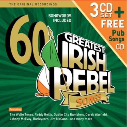 Various Artists - 60 Greatest Ever Irish Rebel Songs (CD)