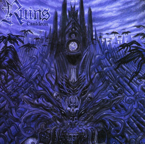 the album cover for Ruins - Cauldron
