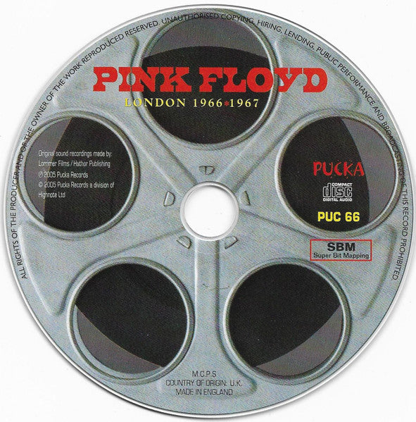 Pink Floyd : London 1966*1967 (CD, Enh, RE, RM)