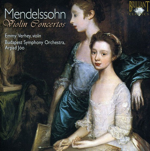 the album cover for F. MENDELSSOHN - Violin Concertos