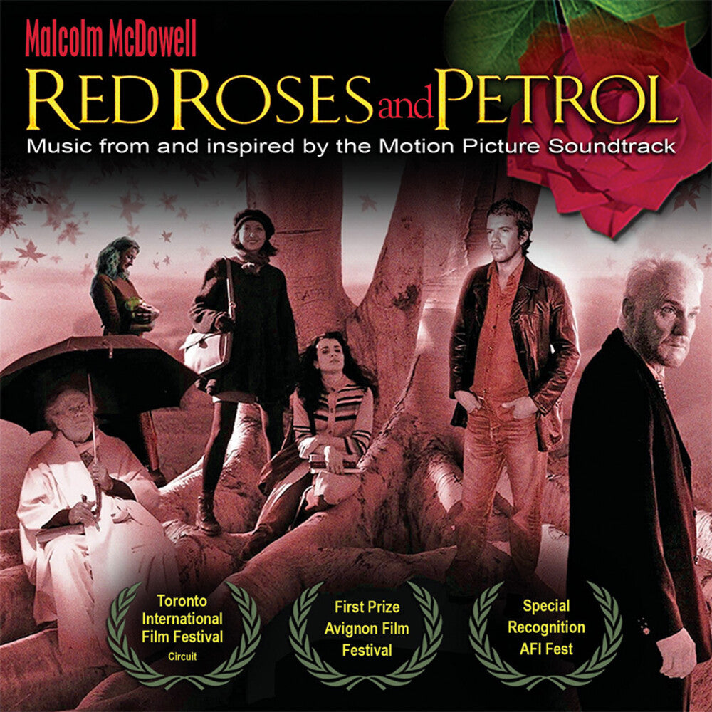 the album cover for Red Roses & Petrol - Red Roses and Petrol (Music From and Inspired by the Motion Picture Soundtrack)