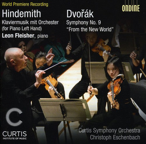 the album cover for Leon Fleisher - Klaviermusik Mit Orchester / Sym 9: From New World