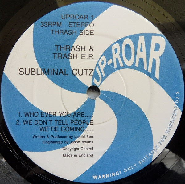 Subliminal Cutz / Masters Of Disaster : Thrash & Trash E.P. (12", EP)