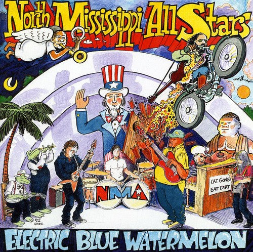 the album cover for North Mississippi Allstars - Electric Blue Watermelon [Import]