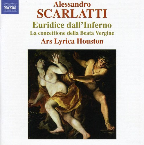 the album cover for Ars Lyrica Houston - Euridice Dall'inferno: La Concettione Della Beata