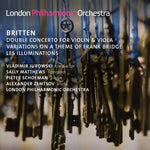 the album cover for Vladimir Jurowski - Double Concerto for Violin & Viola / Variations