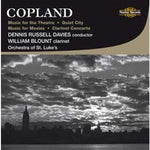 the album cover for A. COPLAND - Music for the Theatre