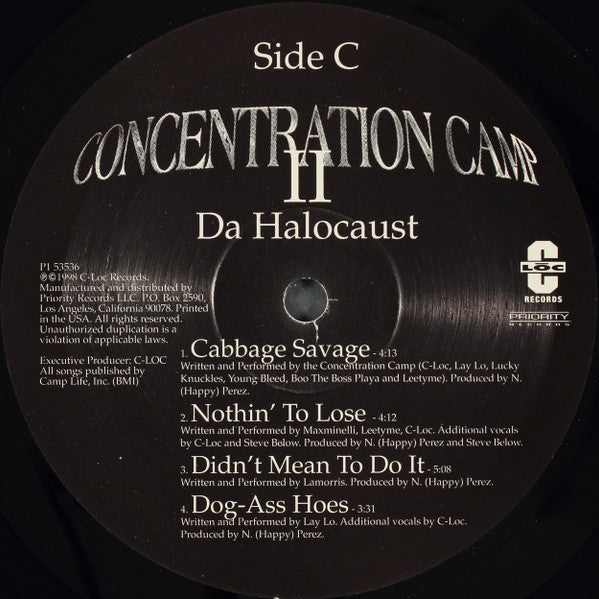Concentration Camp II* : Da Halocaust (2xLP, Album)