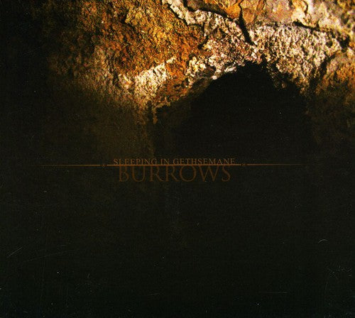 the album cover for Sleeping In Gethsemane - Burrows