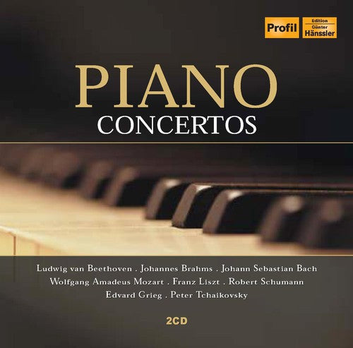 the album cover for Various Artists - Piano Concertos