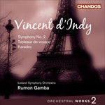 the album cover for Rumon Gamba - Orchestral Works 2