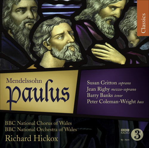 the album cover for Richard Hickox - Paulus Op 36