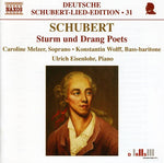 the album cover for Caroline Melzer - Sturm Und Drang Poets