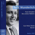 the album cover for Fritz Wunderlich - Die Schone Mullerin
