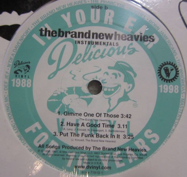 The Brand New Heavies Featuring N'Dea Davenport : Never Stop (12")