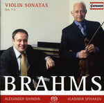 the album cover for Vladimir Spivakov - Violin Sonatas 1-3