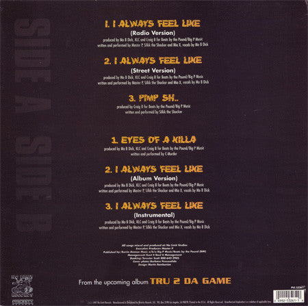 Tru : I Always Feel Like (12")