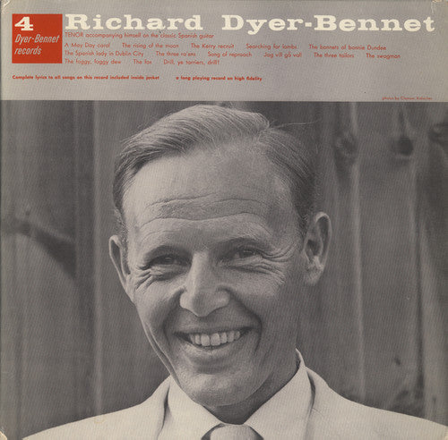 the album cover for Dyer-Richard Bennet - Vol. 4