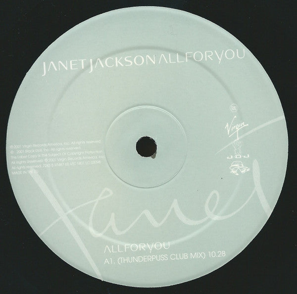 Janet Jackson : All For You (12", Gre)