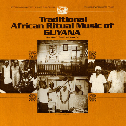 the album cover for Traditional African Ritual Music Of Guyana - Trad Ritual Music Guyana / Various