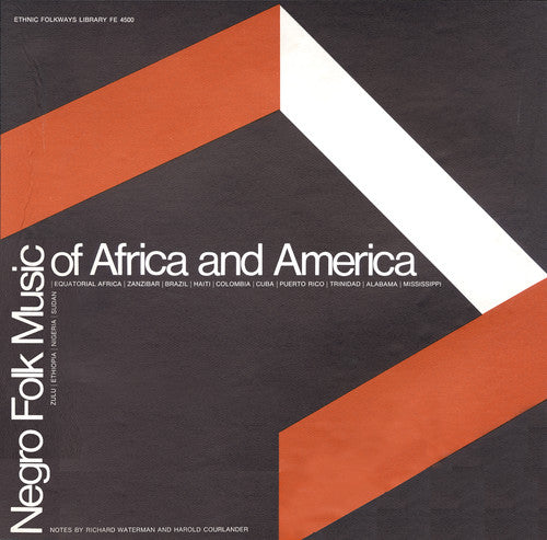 the album cover for Negro Folk Music Of Africa & A - Negro Folk Music Africa / Various