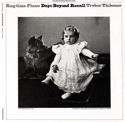 the album cover for Trebor Jay Tichenor - Ragtime Piano: Days Beyond Recall