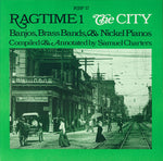 the album cover for Ragtime #1 The City-Banjos Brass Bands & Nickel P - Ragtime 1: City Banjos Brass / Various