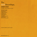 the album cover for Asch Recordings - Asch 1939-1947 1: Blues / Various