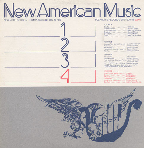 the album cover for New American Music - New American Music 4 / Various