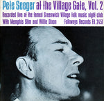 the album cover for Pete Seeger - Village Gate with Memphis Slim and Willie Dixon 2