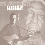 the album cover for Pete Seeger - Pete Seeger Sings Lead Belly