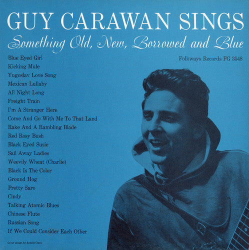 the album cover for Guy Carawan - Something Old, New, Borrowed and Blue 2