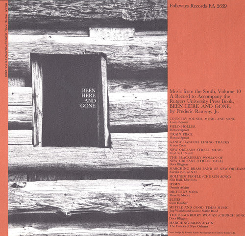 the album cover for Various Artists - South 10: Been Here Gone / Various