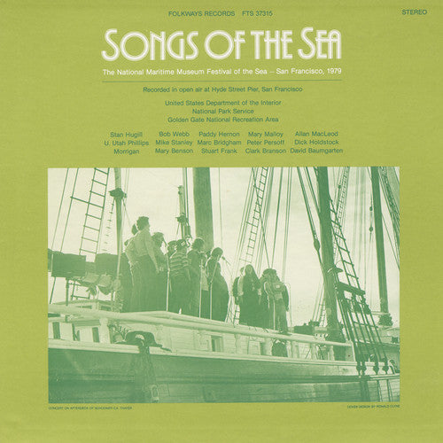 the album cover for Songs Of The Sea The National Maritime Museum Fes - Songs of Sea: National / Various