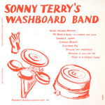 the album cover for Sonny Terry - Sonny Terry's Washboard Band